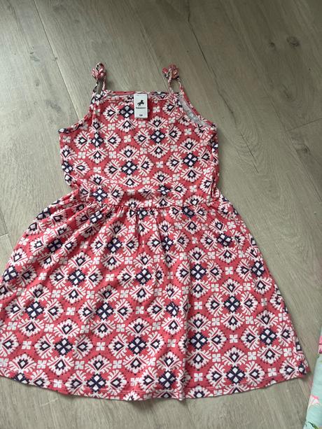 Letné ramienkove saty 122/128, 122