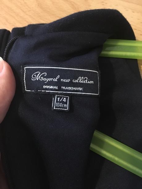 Tmavomodre saty mayoral, mayoral,104