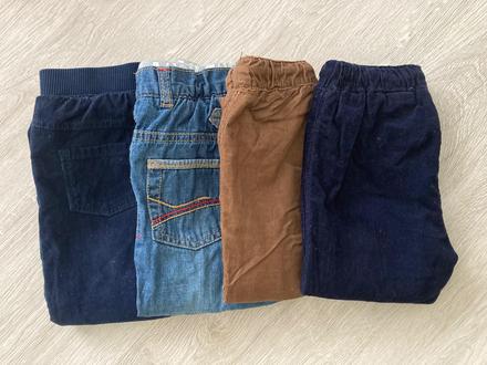 Nohavice zateplené, h&m,86