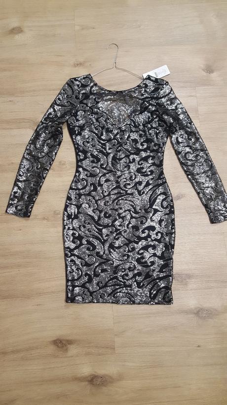 Luxusné lesklé šaty lipsy london, lipsy london,m / s