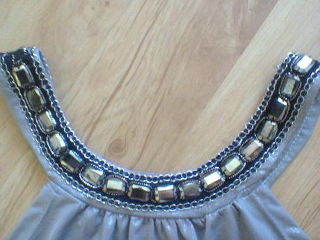 Tielko s kamienkami, m