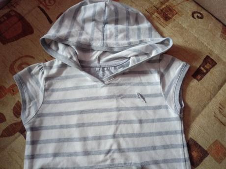 Mikina s kr. rukávom, h&m,128