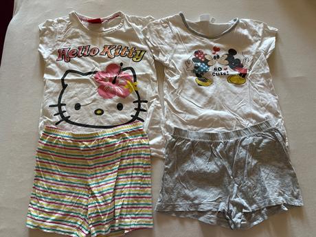 Krátke pyžamká 2x, 122