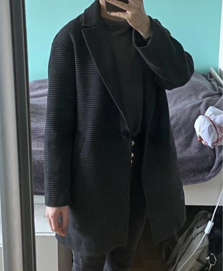 Sivý kabát, pull&bear,xs