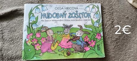 Predám knihy na hudobnu, 