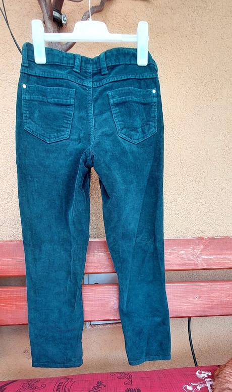 Pohodlné menchestrové nohavice - 140, 140