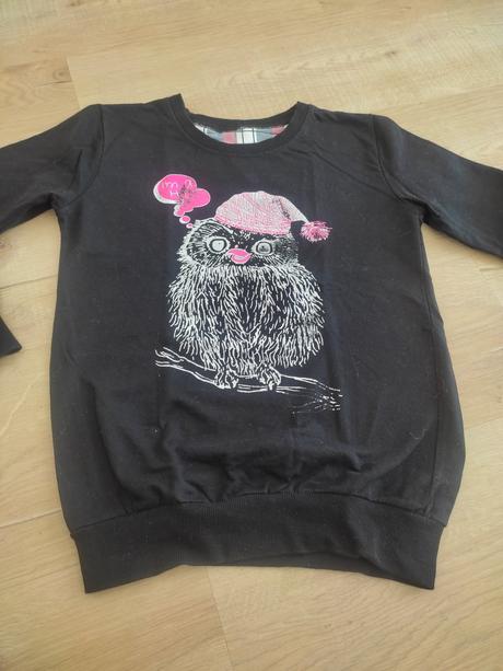 Mikina so sovickou, s