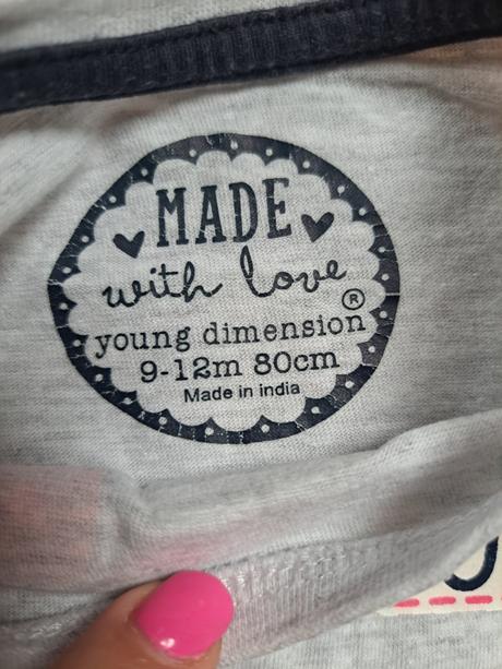 8x tričko s krátkym rukávom, young dimension,80