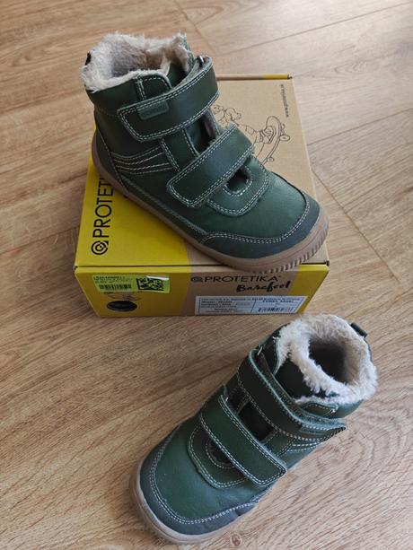 Protetika tyrel khaki zimné barefoot topánky, protetika,30