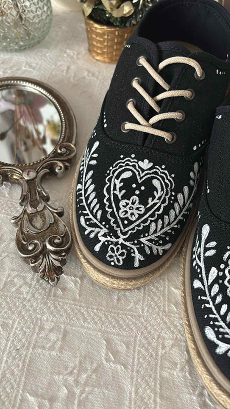 Ručne maľované tenisky, 36 - 42