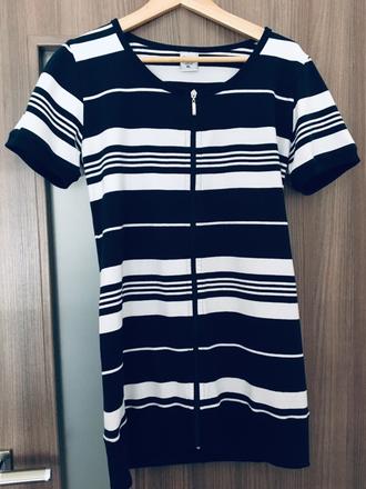 Kvalitné tričkové šaty na zips, l