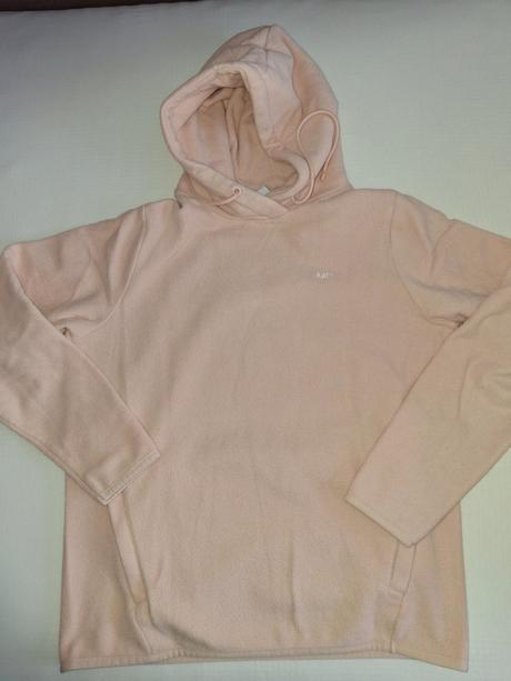 Dievčenská ružová mikina s kapucňou., xs