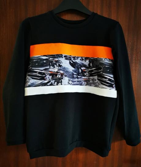 Mikina farebné pruhy, 146