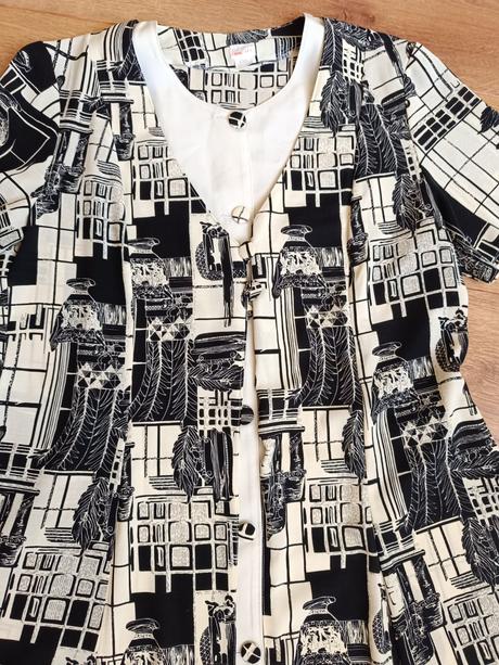 Ciernobiele saty xxl, xxl