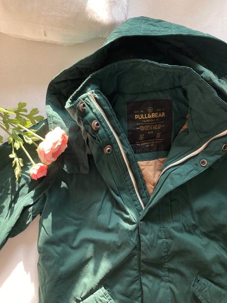 Prešívaná bunda, pull&bear,m