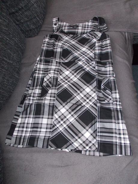 Károvaná šatová sukňa, bonprix,38