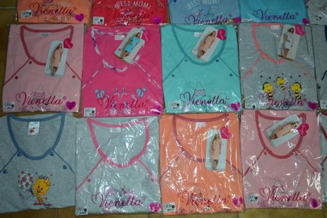 Materská nočná košieľka na kojenie, l / m / s / xl / xxl