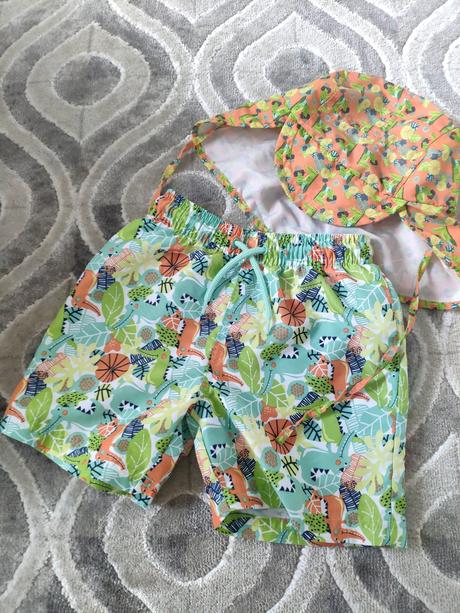 Plavky s kupacou čiapkou z10, lupilu,110