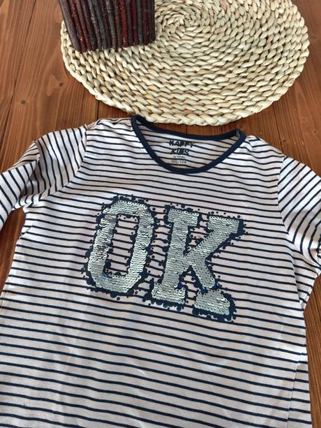 Tričká 2 ks 122-128, tchibo,122