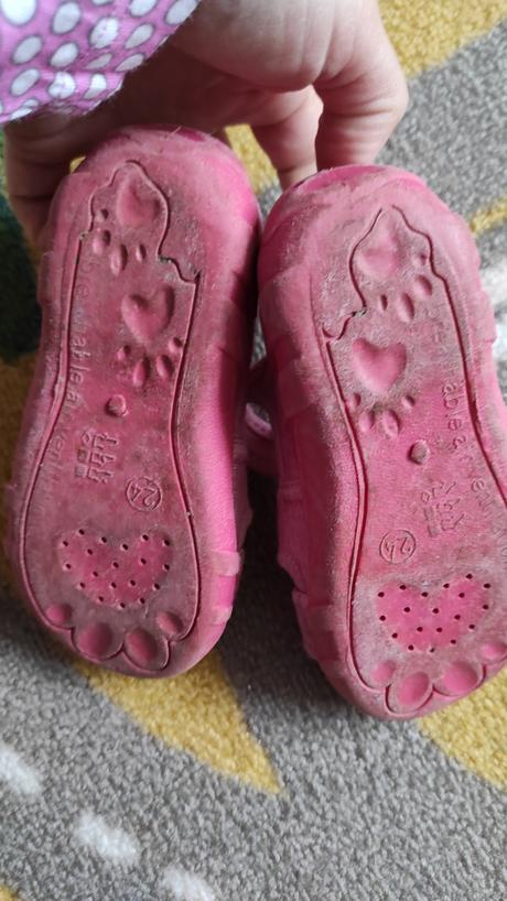 Baťa sandálky - papučky velkost 24 vd 14 cm, baťa,24