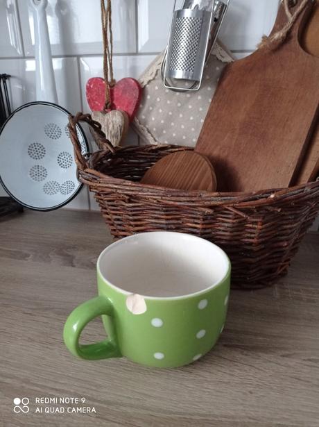 Maxi keramický vidiecky hrnček, 