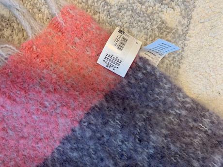 Damsky teply velky šál nový,