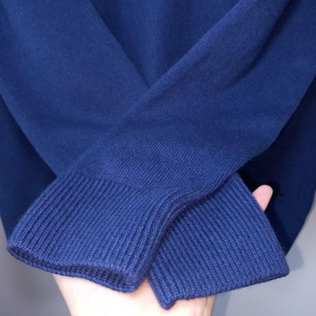 Modrý vlnený rolák hugo boss m/l, hugo boss,l