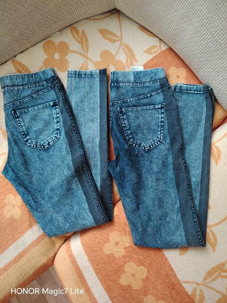 Riflove legíny 2ks, h&m,146