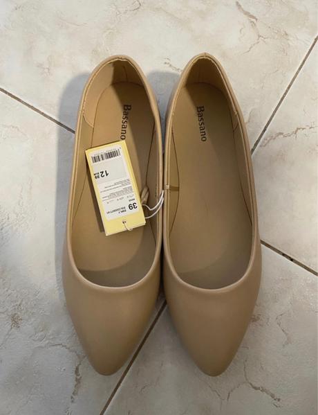 Béžové balerínky bassano, 39