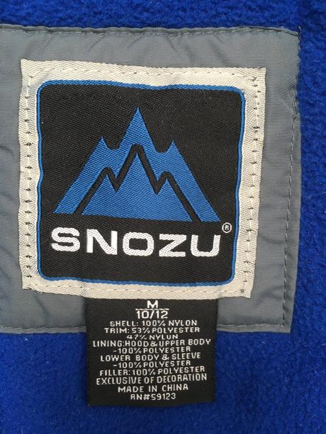 Teplá zimná bunda snozu na 10/12 rokov, 146