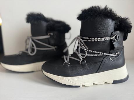 Geox zimné kožené čižmy - 37, geox,37