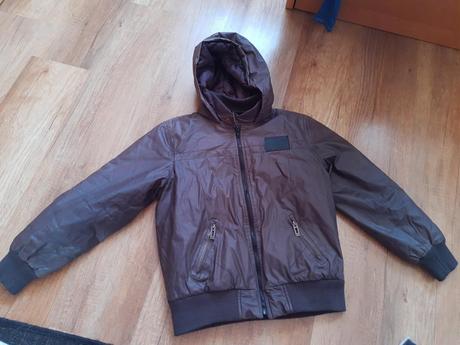 Chlapcenska nepremokava prechodna bunda, kenvelo,140