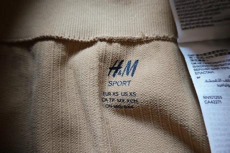 Legíny h&m sport, h&m,xs