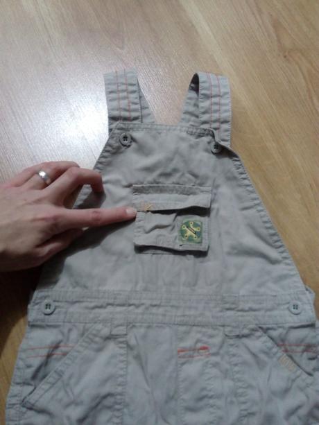 Béžové kraťasy na traky, cherokee,86