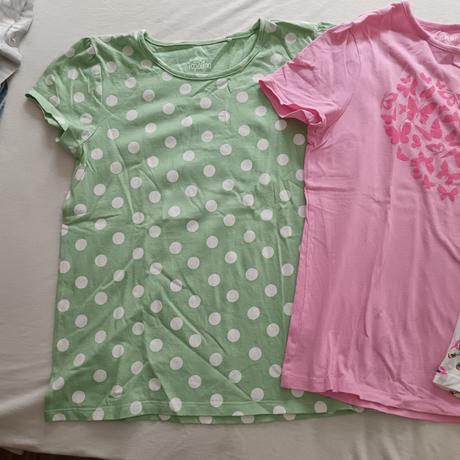 3 ks tričká kr.rukav, 140–152