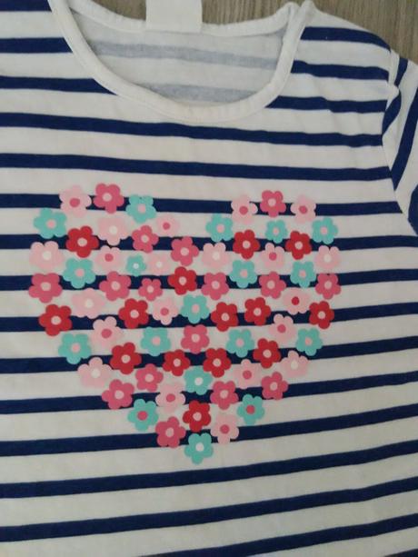Dievčenské tričká 74, h&m,74