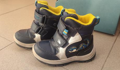 Zimné čižmy geox svietiace 25, geox,25