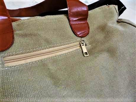 Plátenná vintage taška, 