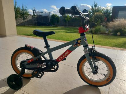 Detský bicykel cube cubie 120 grey'n'red, 12