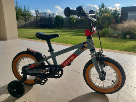 Detský bicykel cube cubie 120 grey'n'red, 12