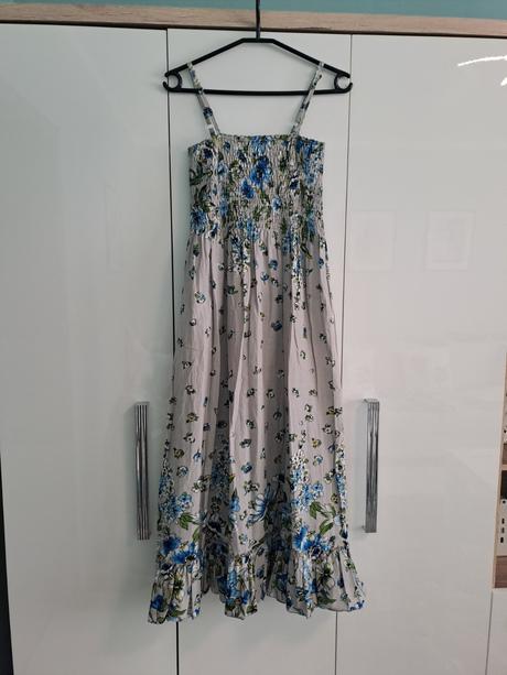 Kvetinkové bavlna šaty, 