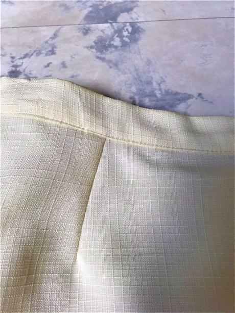 Kvalitná maslová sukňa, xl