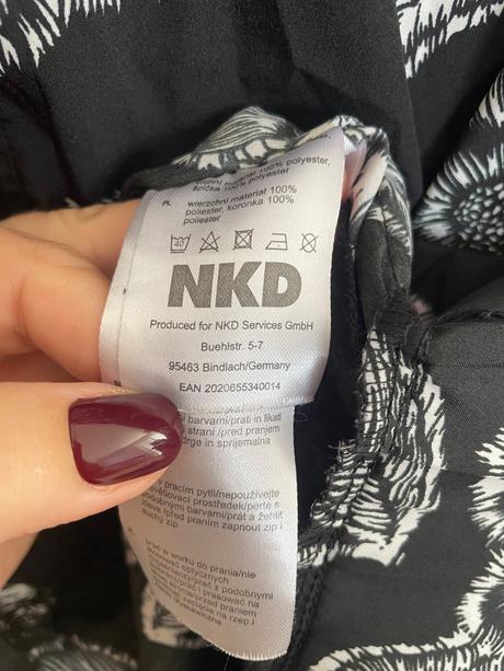 Tenucky cierno kvetovany blejzer s krajkou, nkd,l
