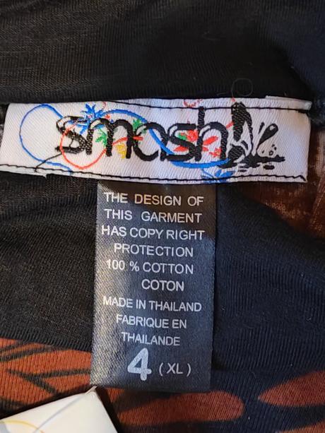 Smash originál bavlnené krásne šaty preukáza l/xl, smash!,l