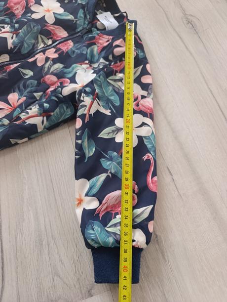 Kvietkovaná bomber bundička, reserved,98