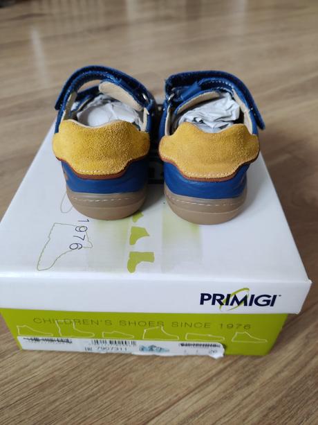 Modré barefoot sandále primigi, primigi,26