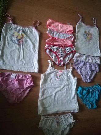 Kvalitné bavlnené disney tielka a nohavičky, disney,98