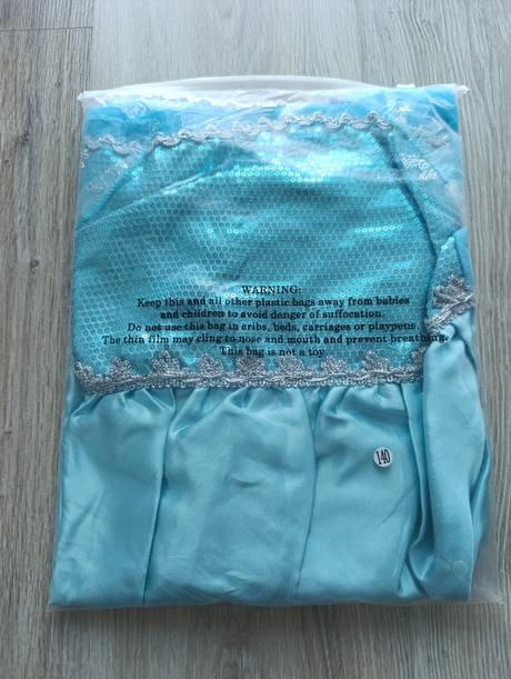Frozen elsa šaty - 4 veľkosti 100,110,130,140,