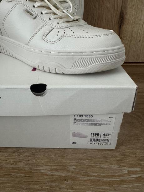 Nízke biele tenisky esprit, esprit,38