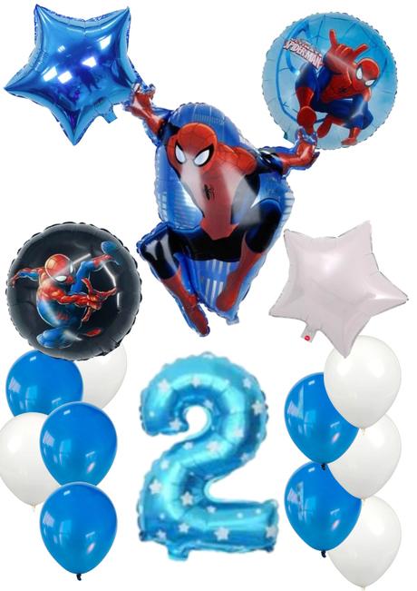 Balóny spiderman - až 15/16/17 kusov, 